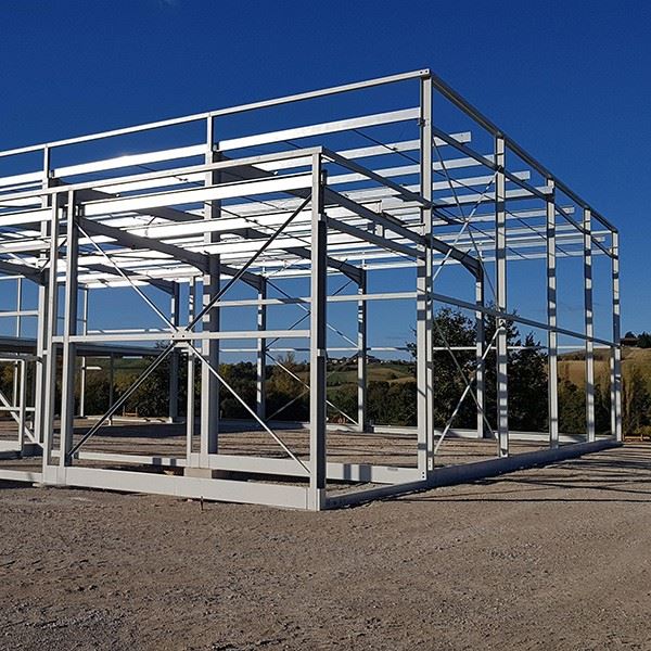 Hot Dip Galvanized Steel Structure Workshop