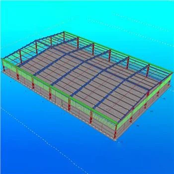 Sandwich Vaj Huam Sib Luag Steel Structure Warehouse