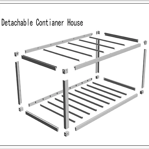 Temporary Flat Pack Container Homes