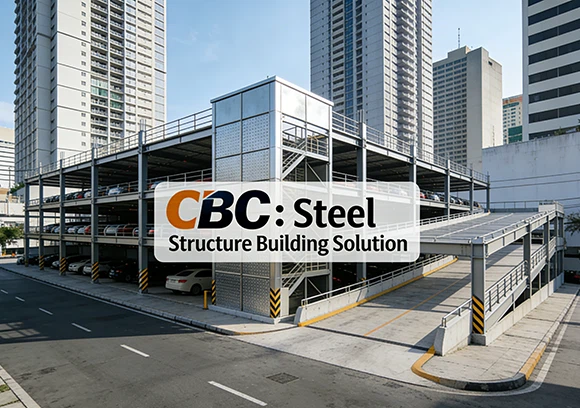 CBC Steel Structure Building System – Proposed 4-Story Steel Parking Structure in Manila CBD best