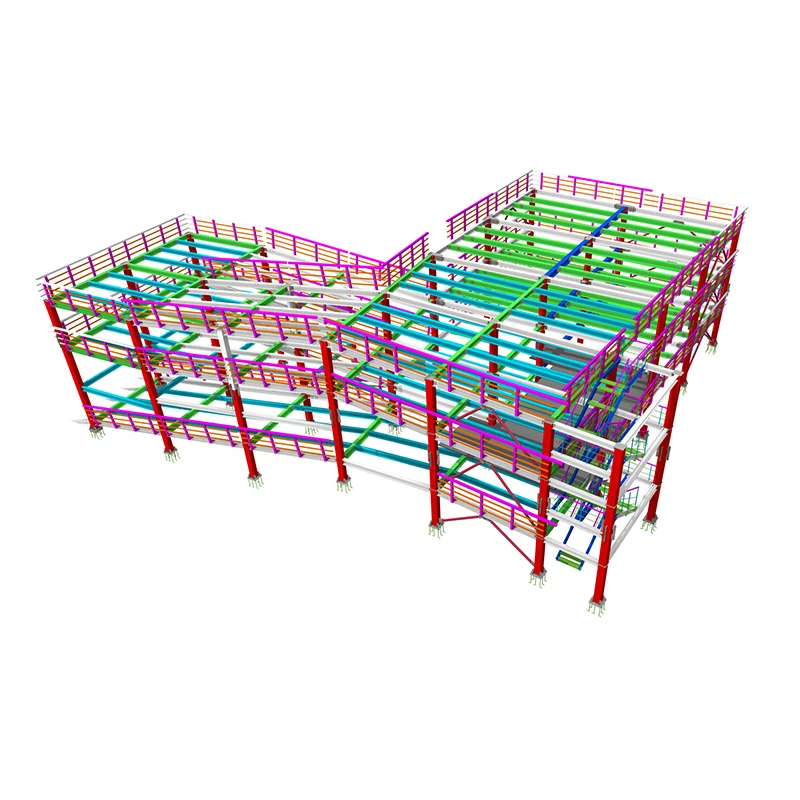 CBC Steel Structure Parking Garage Design Proposal For Manila City Center high quality