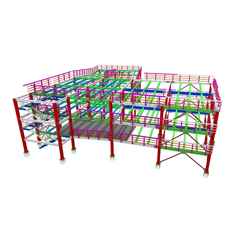 CBC Steel Structure Parking Garage Design Proposal For Manila City Center factory