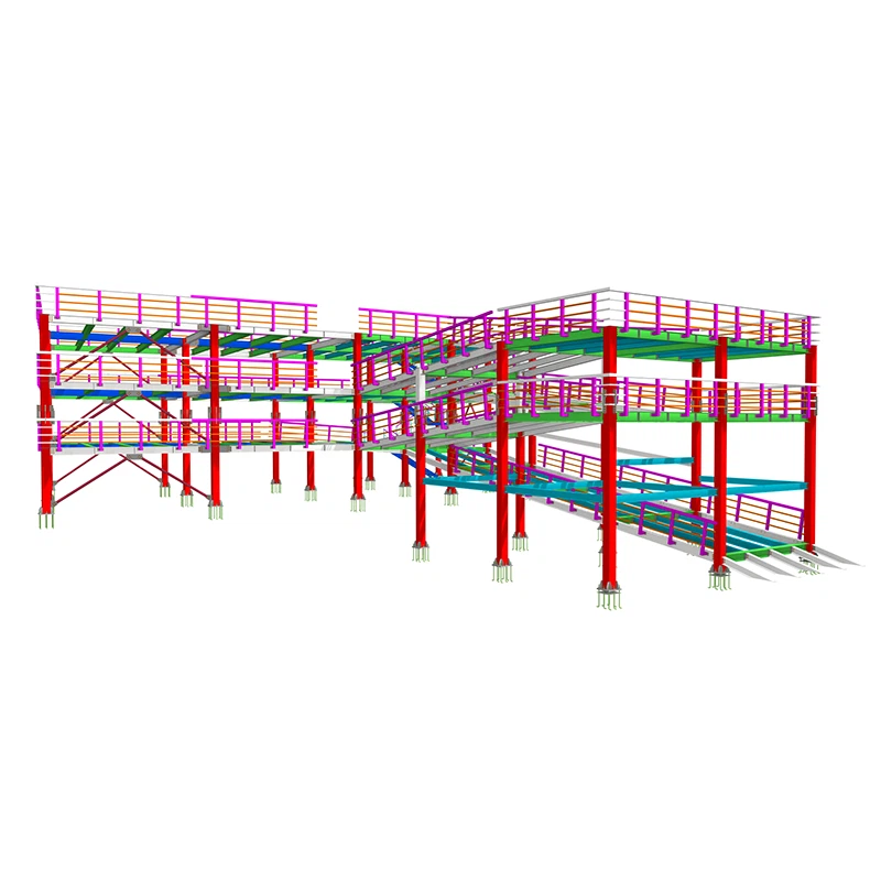 Steel frame Carpark building-7 Steel frame Carpark building-7