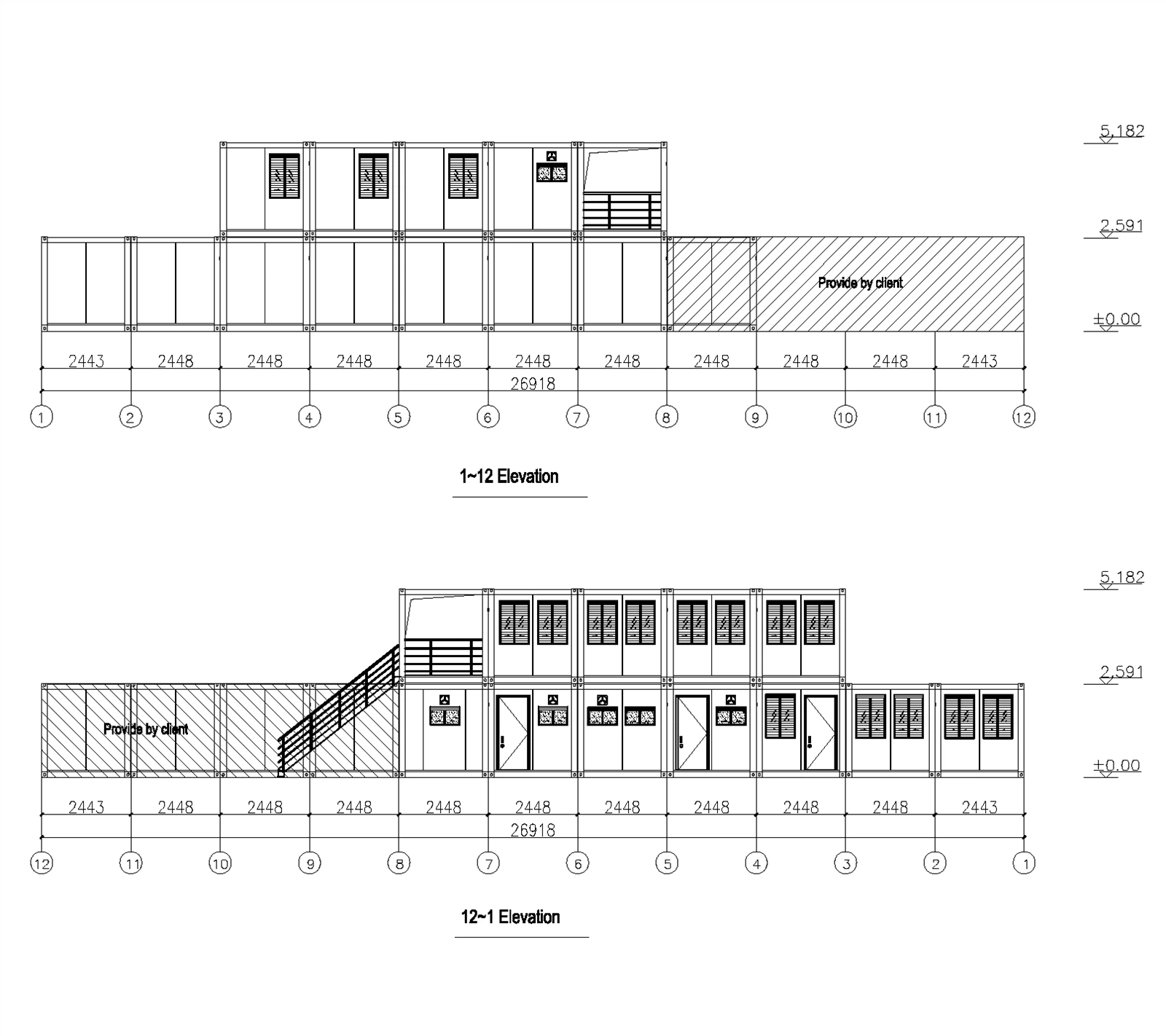 Final drawing for two storey container house project--PT170061201704283 Final drawing for two storey container house project--PT170061201704283