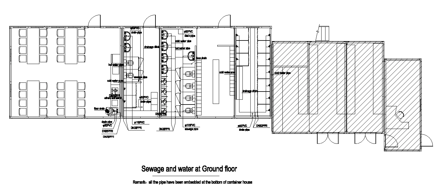 Final drawing for two storey container house project--PT170061201704286 Final drawing for two storey container house project--PT170061201704286